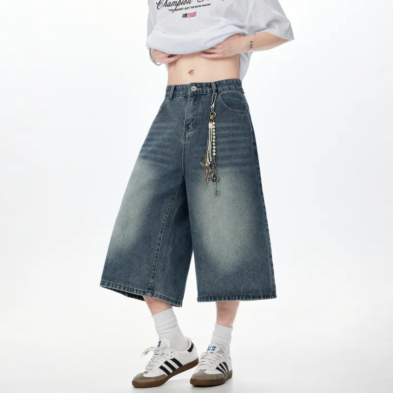 DAREASY Denim Shorts Unisex-3