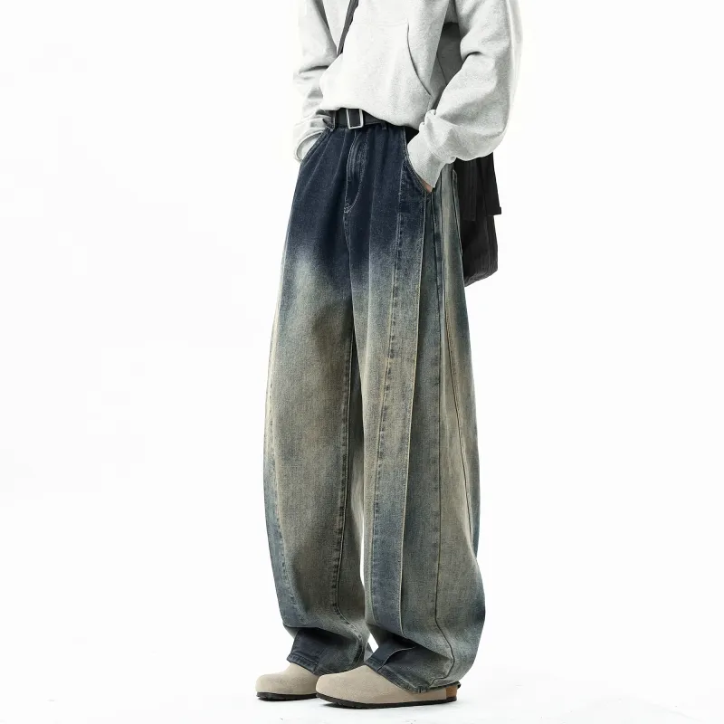 DAREASY Jeans Unisex Vintage Blue-4
