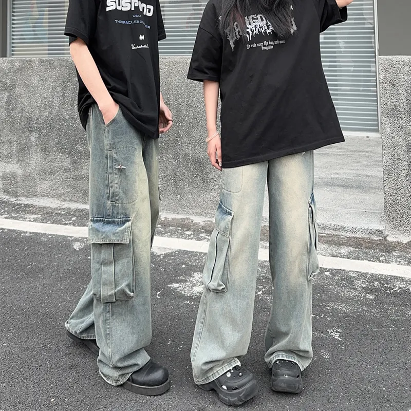 Womens Low Rise Flare Jeans
