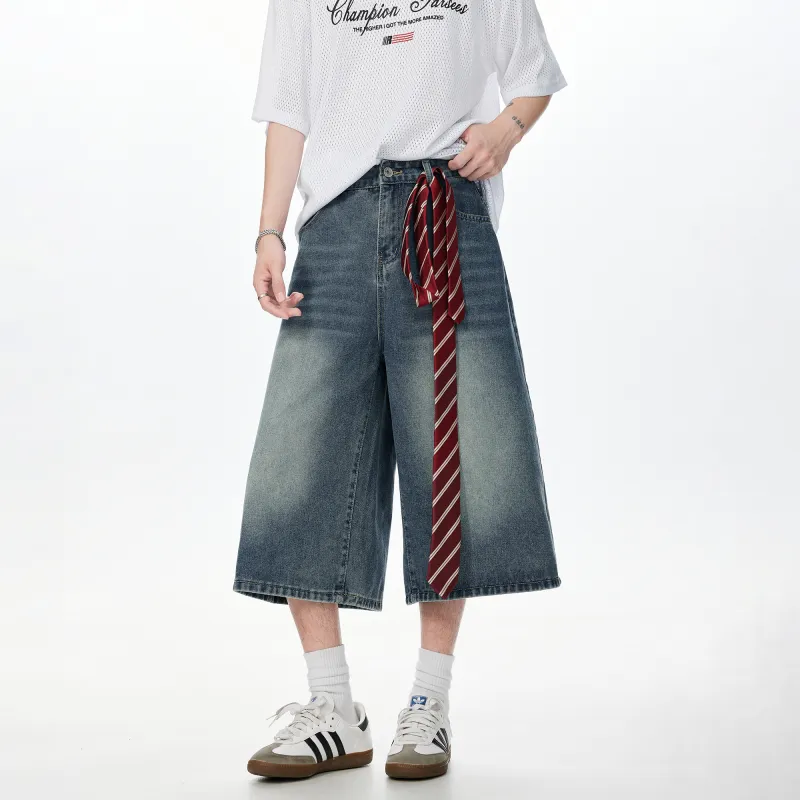 DAREASY Denim Shorts Unisex-2