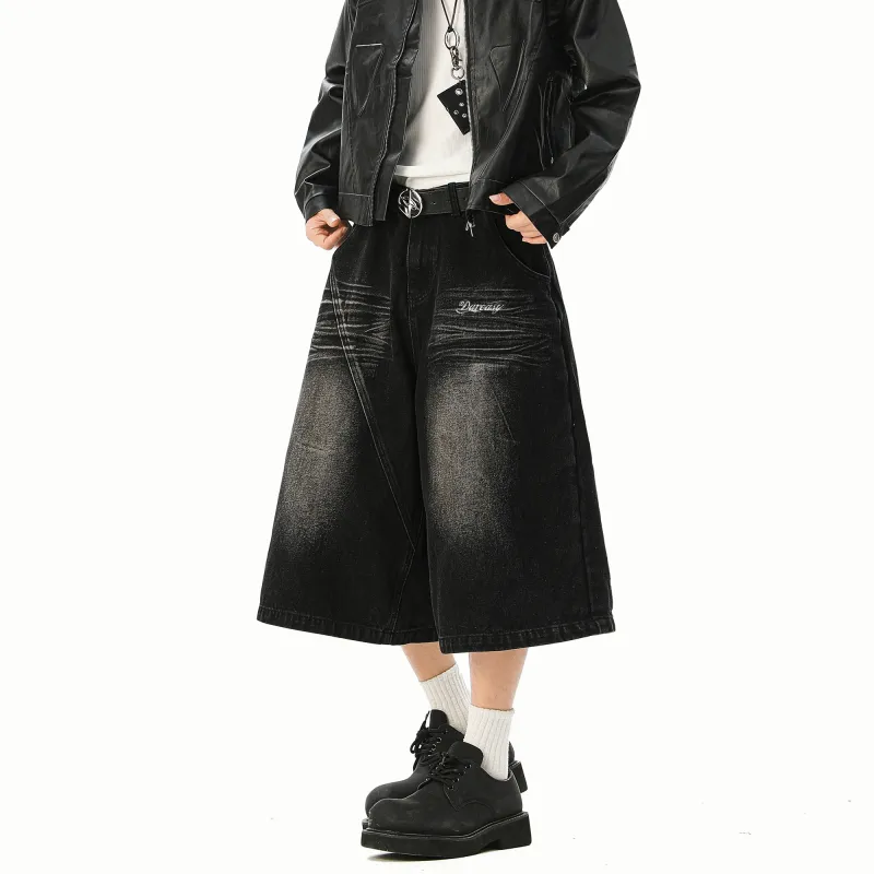 DAREASY Denim Shorts Unisex-4