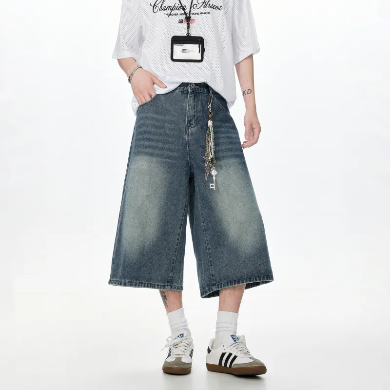 DAREASY Denim Shorts Unisex-4