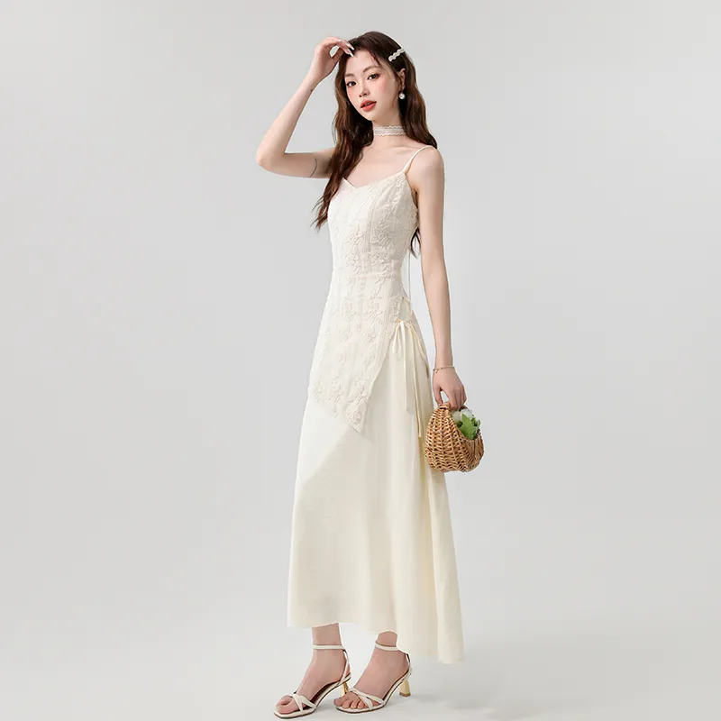 ETSE Slip Dress Women's Apricot-1