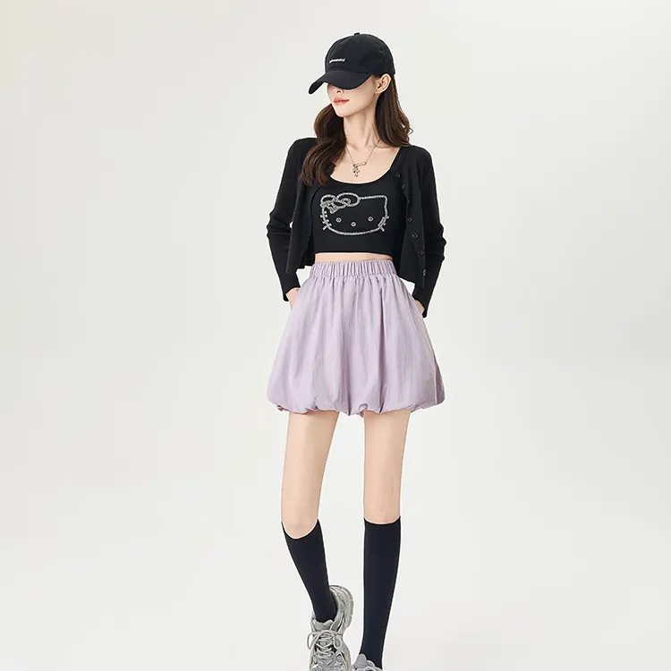 ETSE Casual Short Skirts Women's-14