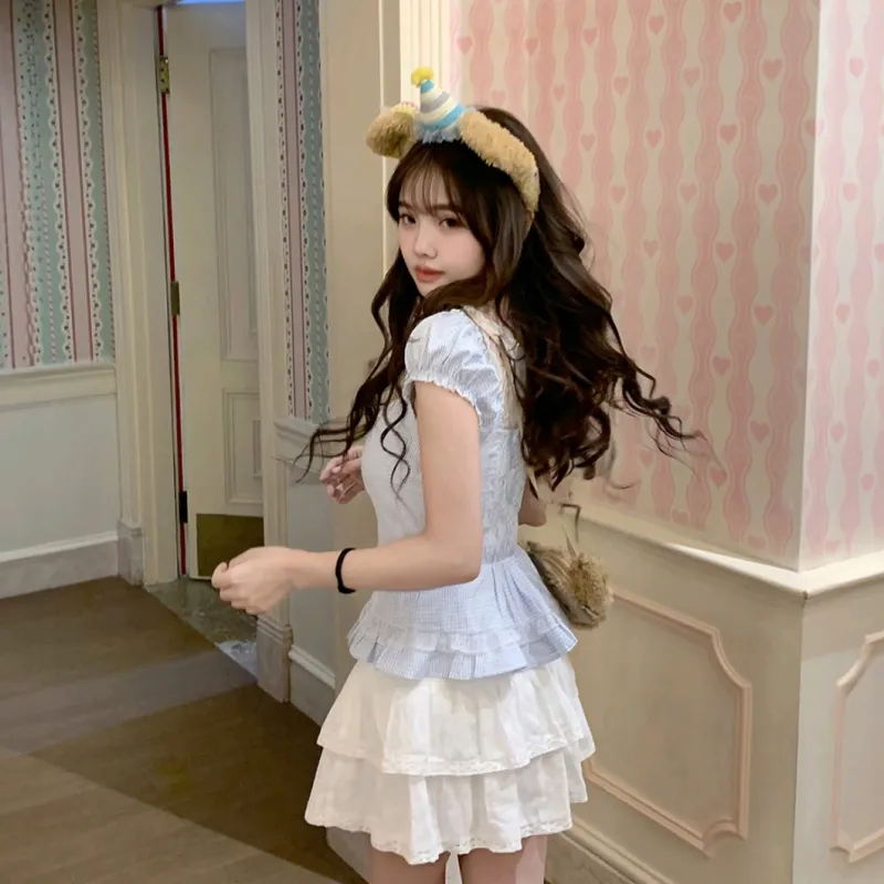 ETSE Two Piece Skirt Sets Women's-3