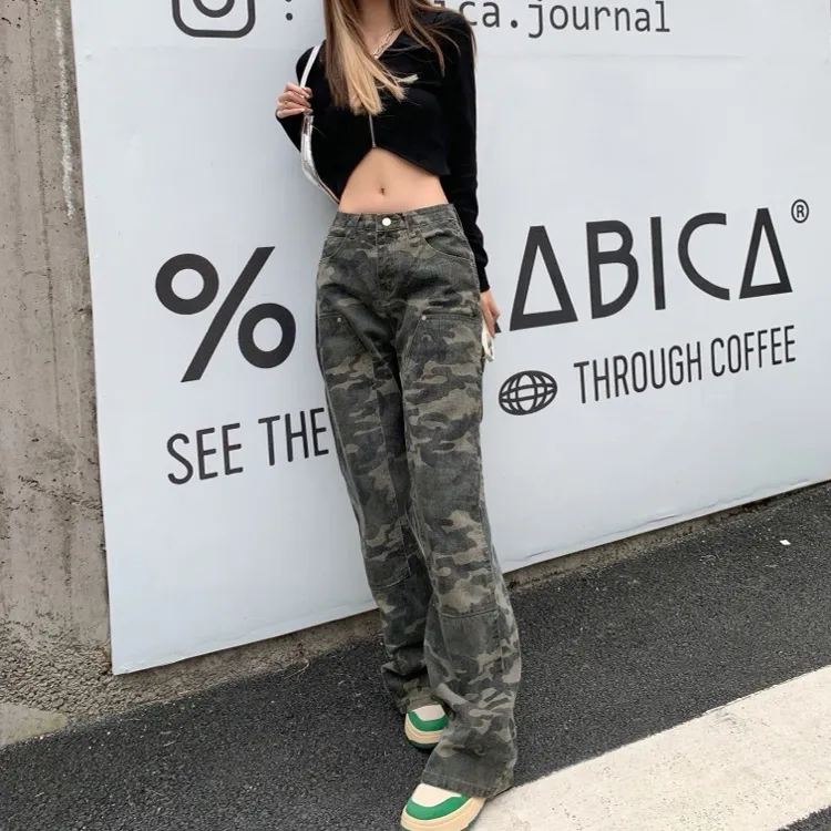 ETSE Jeans Women's Camouflage-4