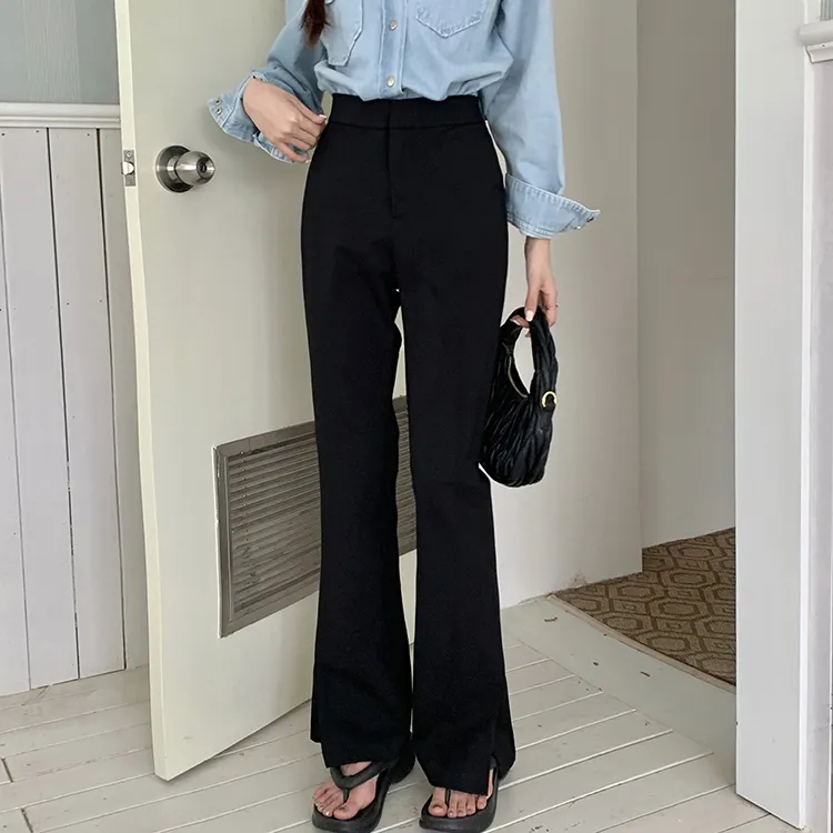 ETSE Casual Pants Women's Black-2