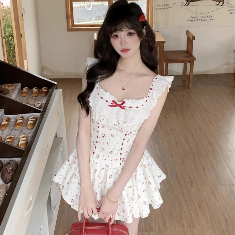 ETSE Slip Dresses Women's White Dress-4