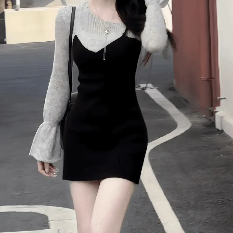 ETSE Long-Sleeved Dresses Women's-3