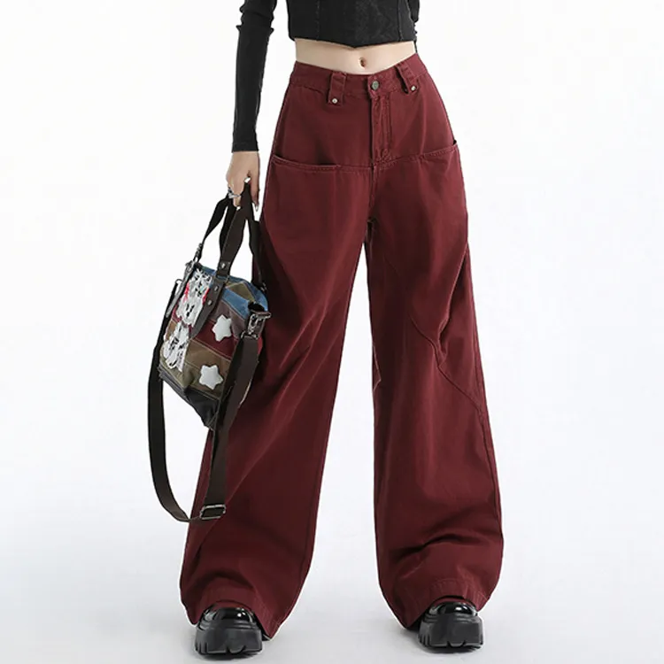 ETSE Jeans Women's Ancora Red-4