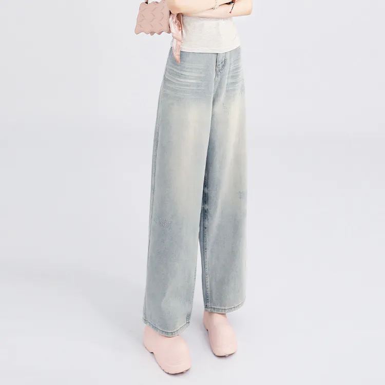 ETSE Jeans Women's Light Blue Pants-5