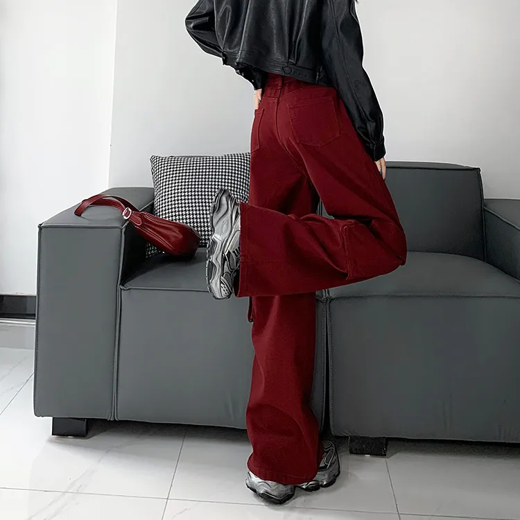 ETSE Jeans Women's Ancora Red-3