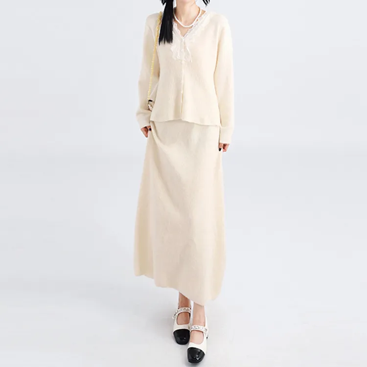 ETSE Two Piece Skirt Sets Women's-6