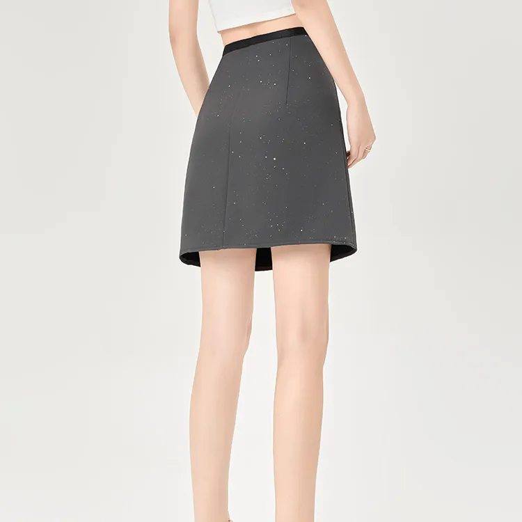 ETSE Casual Short Skirts Women's-5
