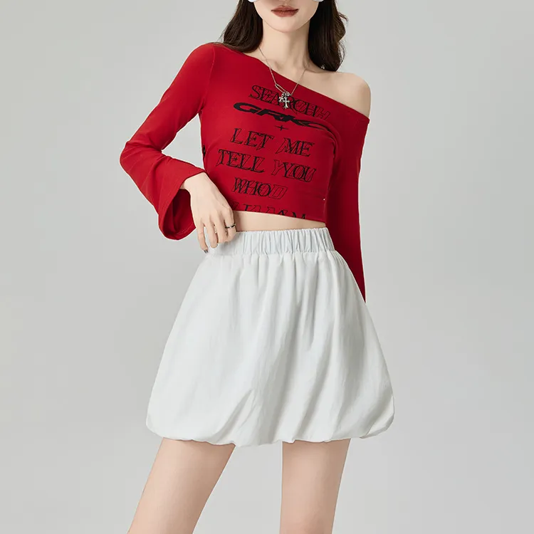 ETSE Casual Short Skirts Women's-8