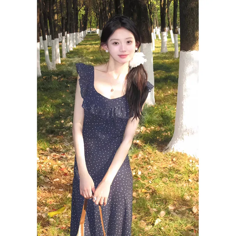 ETSE Slip Dresses Women's Blue Dress-2