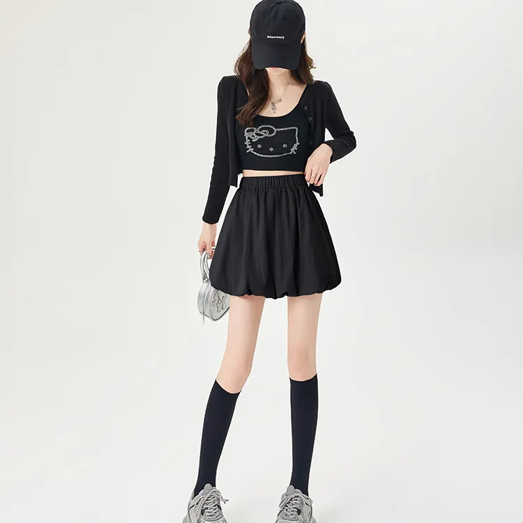ETSE Casual Short Skirts Women's-20
