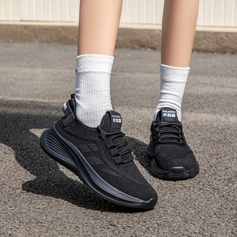 Mulinsen Abrasion Resistant Breathable Low Top Casual Shoes Women's-4
