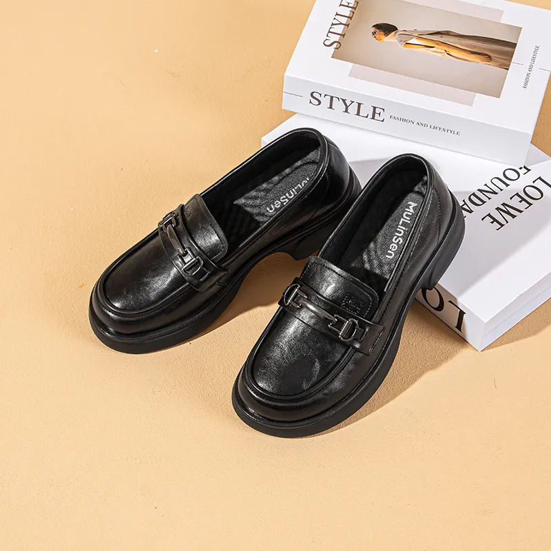 Mulinsen Loafers Women's Black/Ancora Red-5