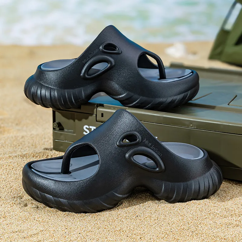 Mulinsen Slip Resistant Quick Dry Flip Flops Men's-3