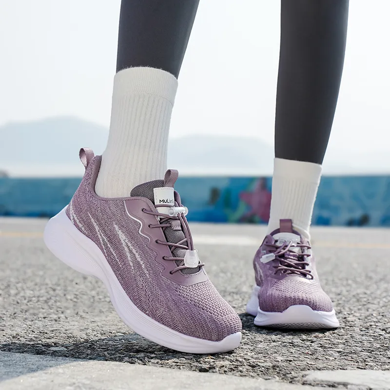 Mulinsen Slip Resistant, Abrasion Resistant, Breathable Low Top Casual Shoes Women's-13