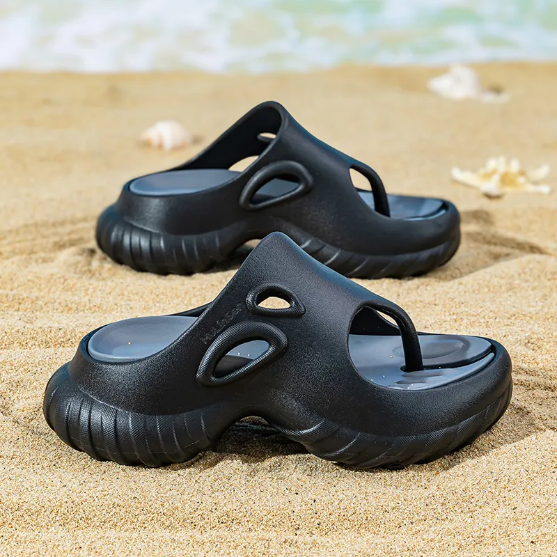 Mulinsen Slip Resistant Quick Dry Flip Flops Men's-1