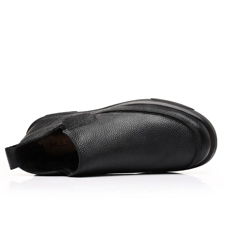 Mulinsen Ankle Boots Men's Black-1