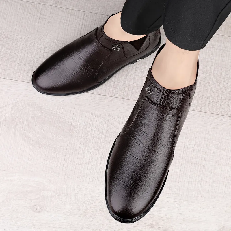 Mulinsen Ankle Boots Men Black/Dark Brown-16