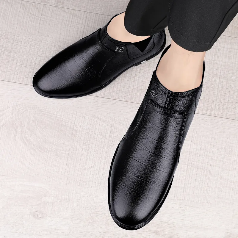 Mulinsen Ankle Boots Men Black/Dark Brown-11