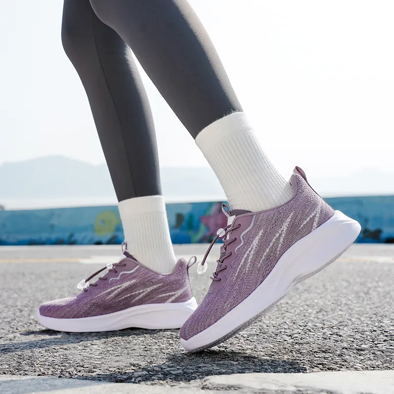 Mulinsen Slip Resistant, Abrasion Resistant, Breathable Low Top Casual Shoes Women's-14