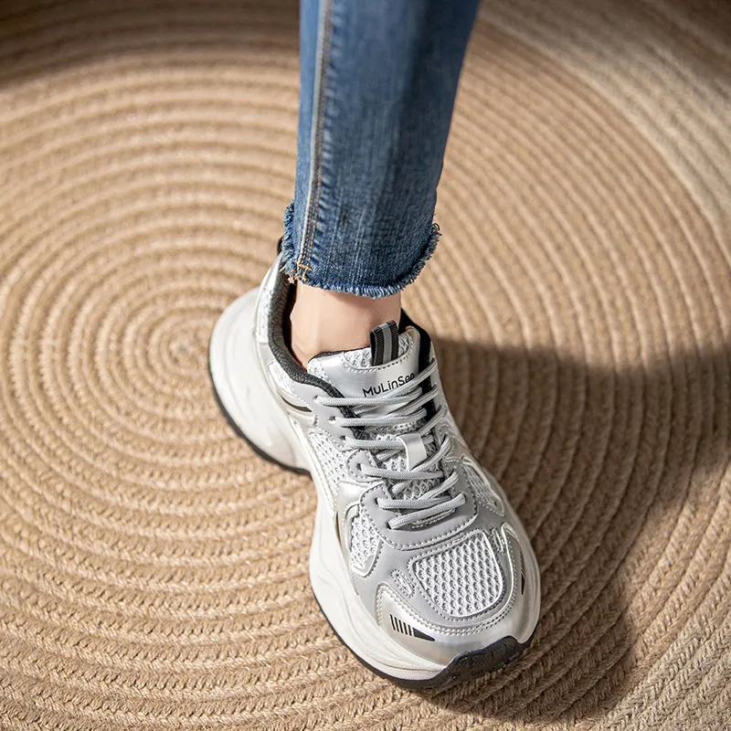 Mulinsen Low Top Chunky Sneakers Women's-13