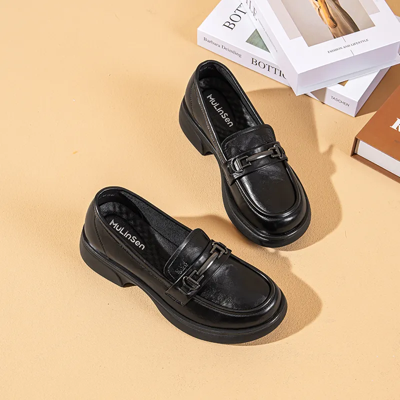 Mulinsen Loafers Women's Black/Ancora Red-2