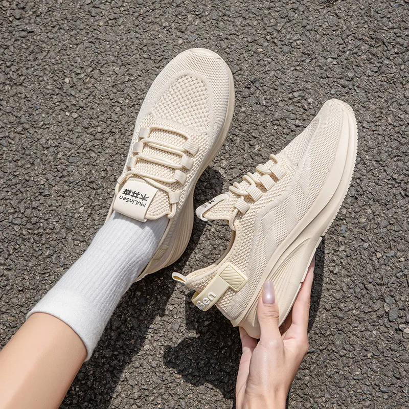 Mulinsen Abrasion Resistant Breathable Low Top Casual Shoes Women's-10