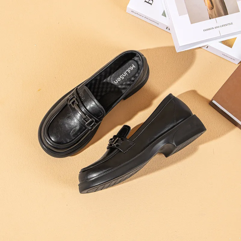 Mulinsen Loafers Women's Black/Ancora Red-4