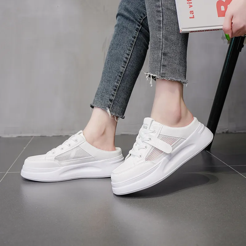 Mulinsen Odor Resistant Abrasion Resistant Slip Resistant Closed Toe Slippers Women's-3