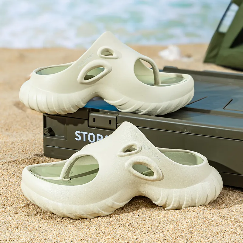 Mulinsen Slip Resistant Quick Dry Flip Flops Men's-10