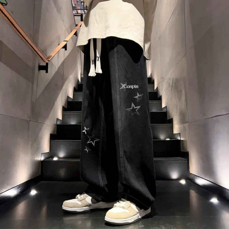 CENPIN Jeans For Spring And Summer Unisex-3