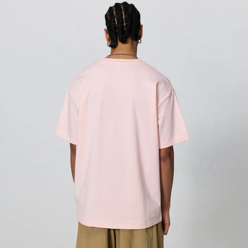 CENPIN Drop Shoulder Sleeve Short Sleeved T Shirts For Summer Unisex-7