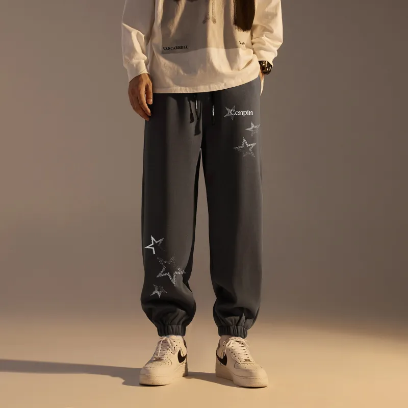 CENPIN Casual Pants For Spring And Summer Unisex-11