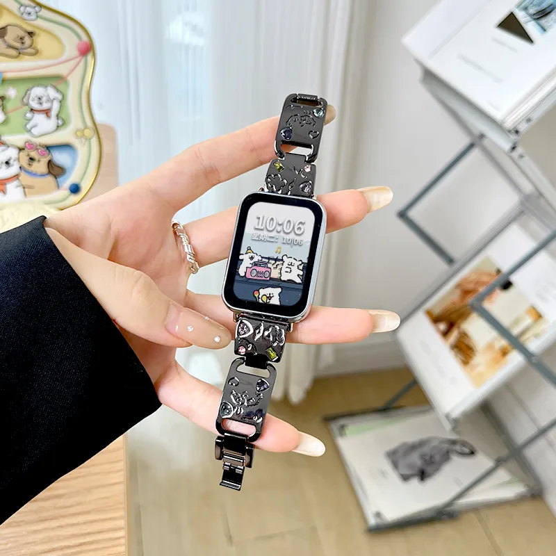 CHENSONG Watch Band Xiaomi Compatibility Metal-4