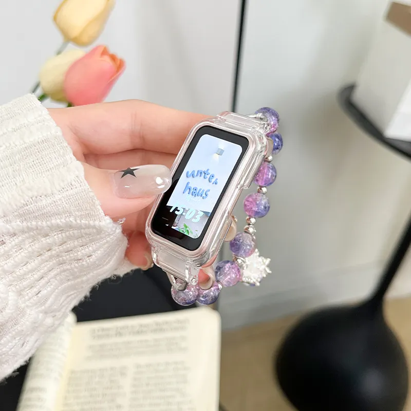 CHENSONG Huawei Compatibility Watch Band Glass Material-2