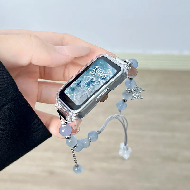 CHENSONG Xiaomi Compatibility Watch Band Pearl Material-3