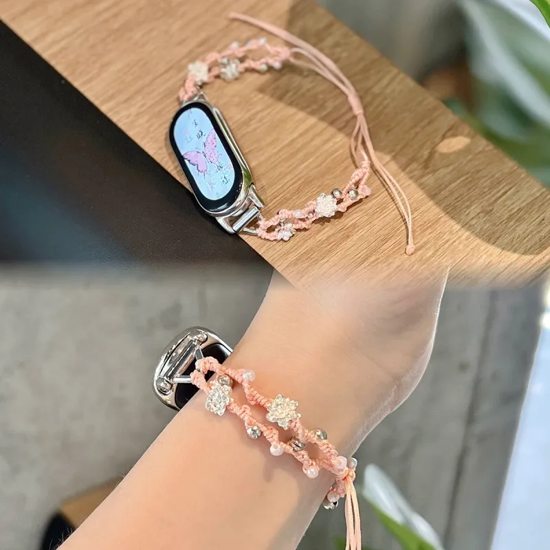 CHENSONG Xiaomi Compatibility Watch Band Compatibility Xiaomi Smart Band 98/7/6/3/4/5 Fabric Material-11