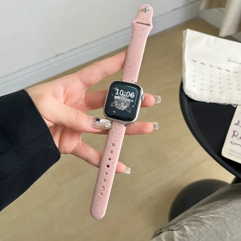 CHENSONG Watch Bands Compatibility Apple S10 IWatch 9/iWatch 7/6/5/4/SE Unisex-4