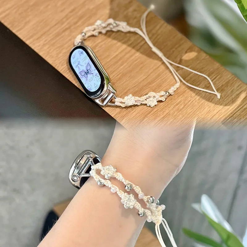 CHENSONG Xiaomi Compatibility Watch Band Compatibility Xiaomi Smart Band 98/7/6/3/4/5 Fabric Material-13