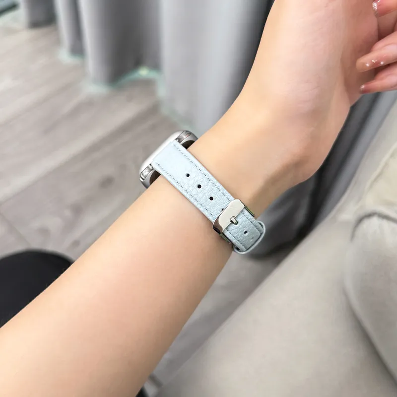 CHENSONG Watch Band Apple Compatibility Leather-6