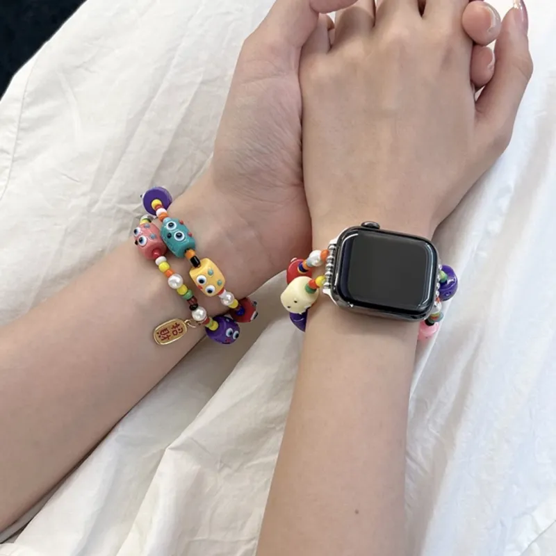 CHENSONG Apple Compatibility Watch Band Resin Material-4