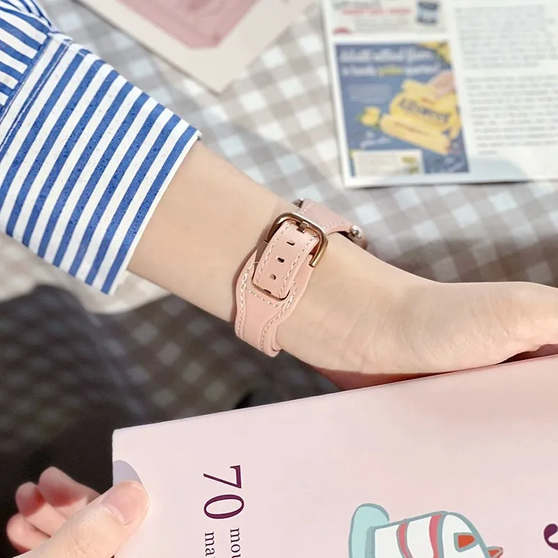CHENSONG Watch Band Xiaomi Compatibility Leather-1