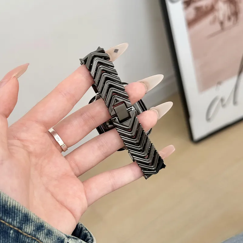 CHENSONG Apple Compatibility Watch Band Metal-8