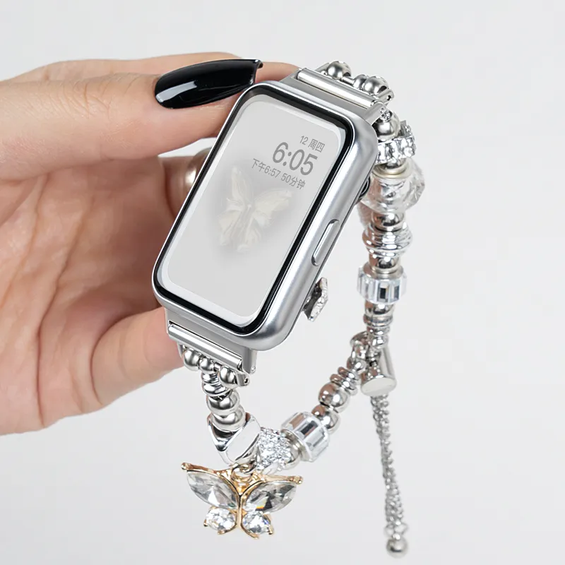 CHENSONG Huawei Honor Compatibility Watch Band Metal-5